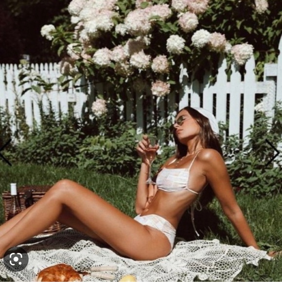 WeWoreWhat Newsprint Bikini - Picture 2 of 2